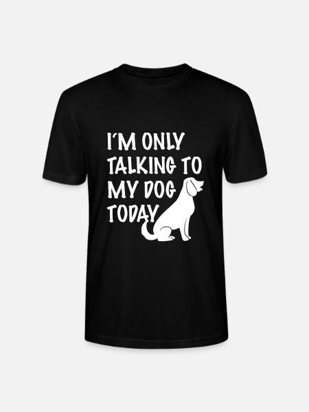 dog owners - Stanley/Stella CRAFTER Unisex Organic T-Shirt - black