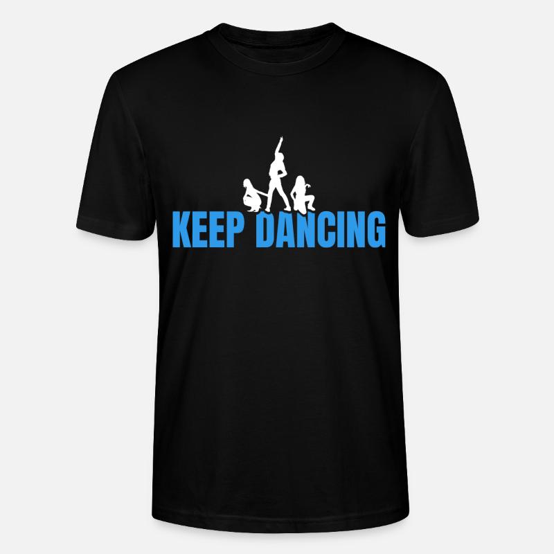 Finnland Ministerpräsidentin - Keep Dancing - Stanley/Stella Unisex Bio-T-Shirt CRAFTER - Schwarz