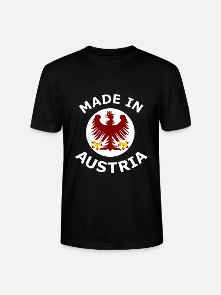 The Austrians - Stanley/Stella CRAFTER Unisex Organic T-Shirt - black