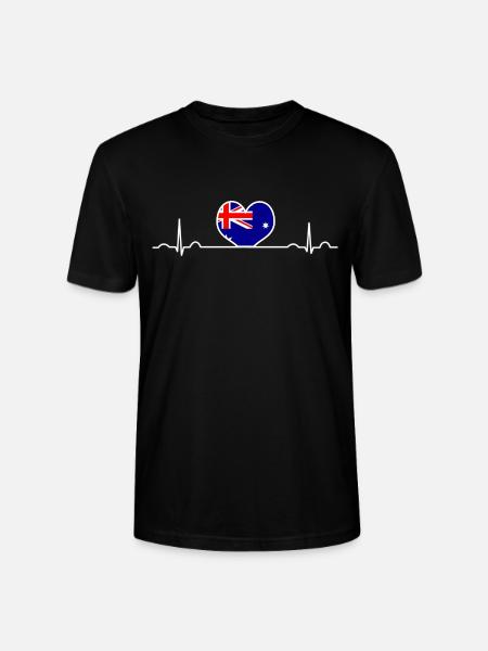 Australien Canberra - Stanley/Stella Unisex Bio-T-Shirt CRAFTER - Schwarz