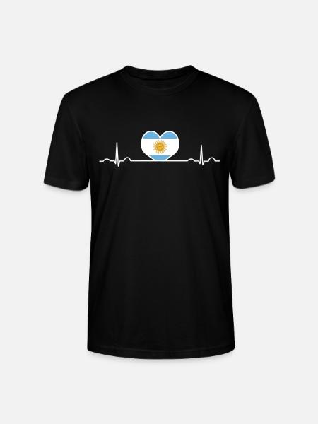 Argentina - Stanley/Stella CRAFTER Unisex Organic T-Shirt - black