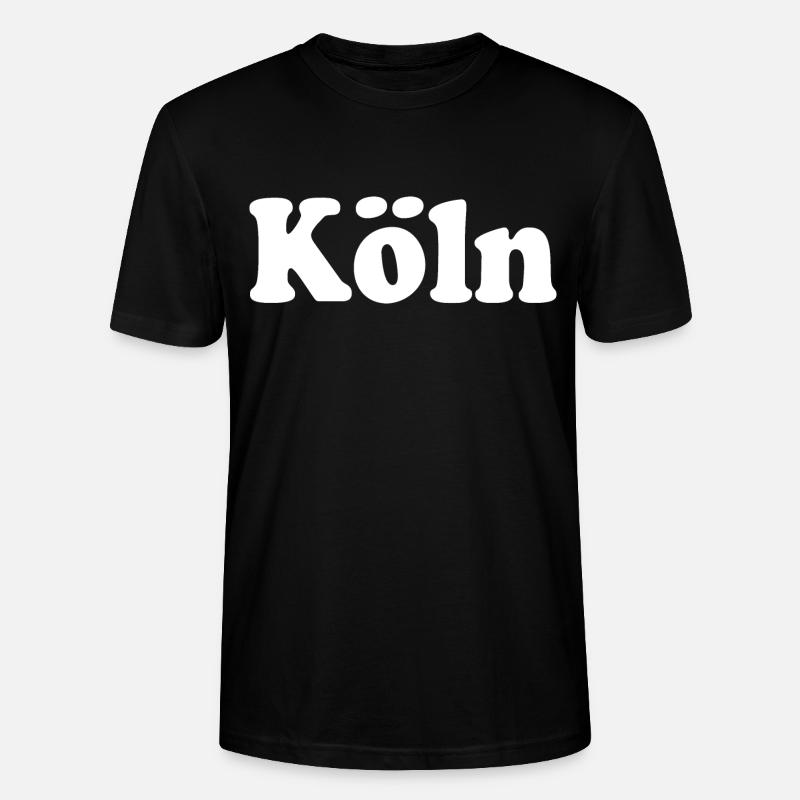 köln - Stanley/Stella Unisex Bio-T-Shirt CRAFTER - Schwarz