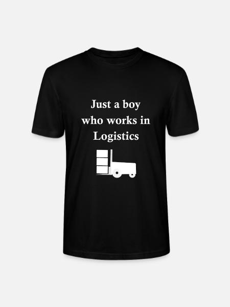 Staplerfahrer in Aktion - Stanley/Stella Unisex Bio-T-Shirt CRAFTER - Schwarz