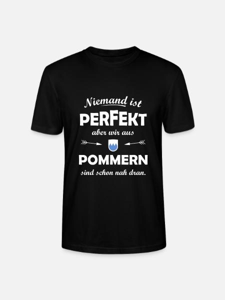 Die Provinz Pommern - Stanley/Stella Unisex Bio-T-Shirt CRAFTER - Schwarz