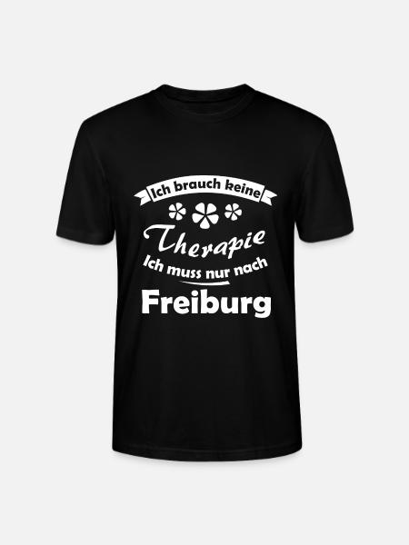 Daheem in Freiburg - Stanley/Stella Unisex Bio-T-Shirt CRAFTER - Schwarz