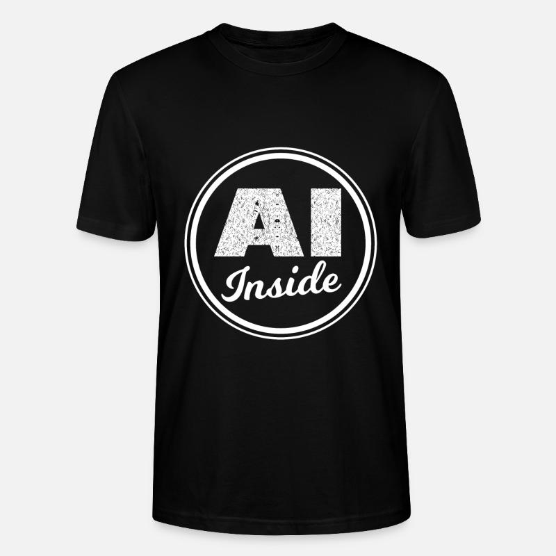 Informatique et intelligence - T-shirt bio CRAFTER Stanley Stella Unisexe - noir