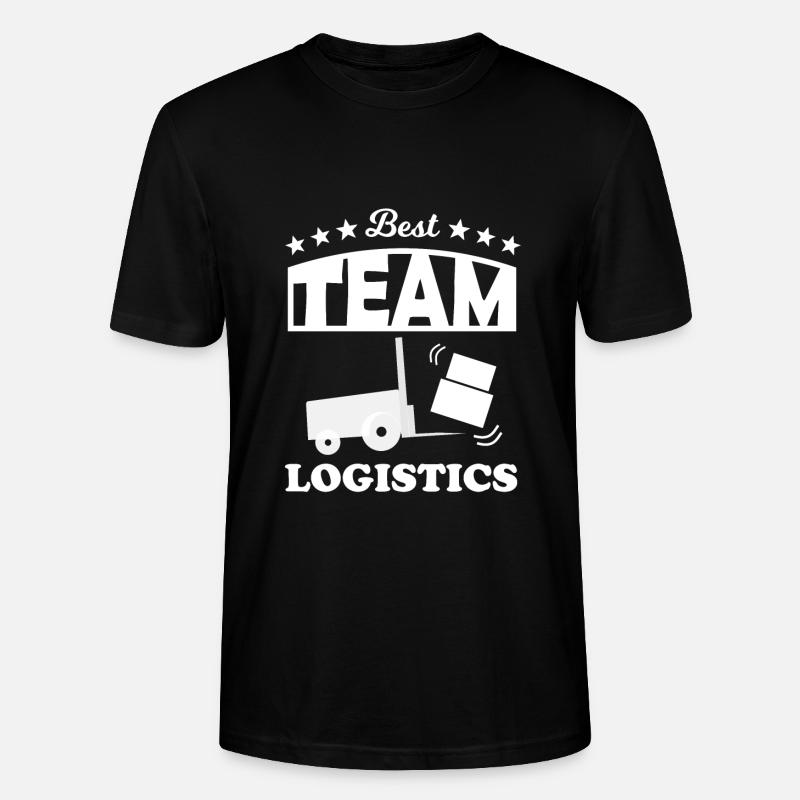 Das beste Logistikteam - Stanley/Stella Unisex Bio-T-Shirt CRAFTER - Schwarz