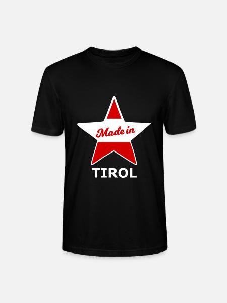 Die Tiroler Heimat - Stanley/Stella Unisex Bio-T-Shirt CRAFTER - Schwarz