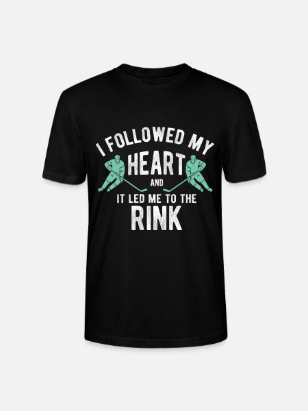 Eishockey - Stanley/Stella Unisex Bio-T-Shirt CRAFTER - Schwarz