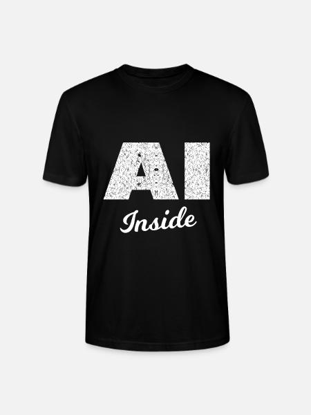Funny, clever and smart - Stanley/Stella CRAFTER Unisex Organic T-Shirt - black