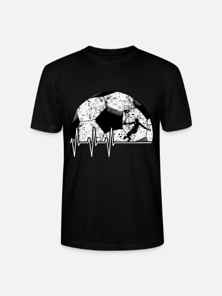 Live für den Fußball - Stanley/Stella Unisex Bio-T-Shirt CRAFTER - Schwarz