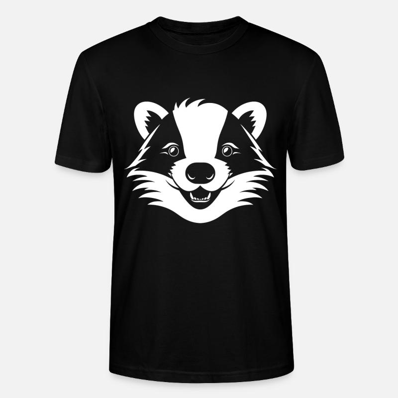 Bébé blaireau - T-shirt bio CRAFTER Stanley Stella Unisexe - noir