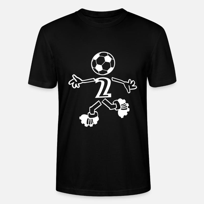 Die Nummer zwei - Stanley/Stella Unisex Bio-T-Shirt CRAFTER - Schwarz