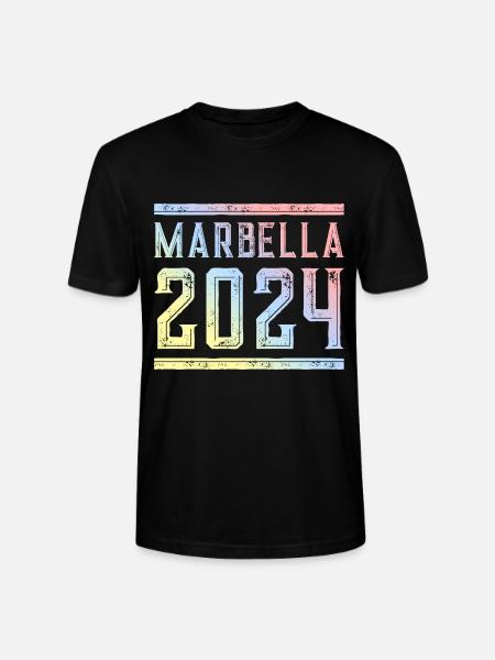 Marbella 2024 Bunt - Stanley/Stella Unisex Bio-T-Shirt CRAFTER - Schwarz