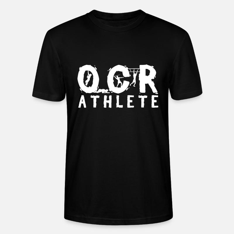 OCR Athlette Spartan Course d'obstacles - T-shirt bio CRAFTER Stanley Stella Unisexe - noir