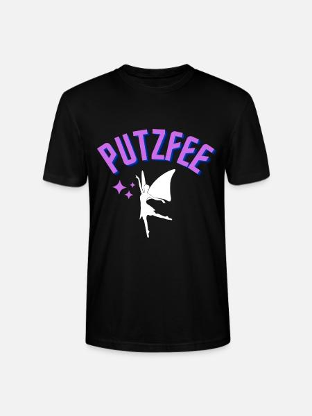 Putzfee - Stanley/Stella Unisex Bio-T-Shirt CRAFTER - Schwarz