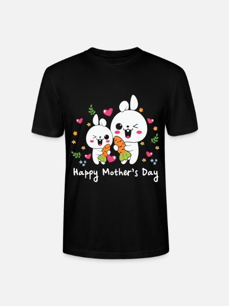 happy Mothersday - Stanley/Stella Unisex Bio-T-Shirt CRAFTER - Schwarz