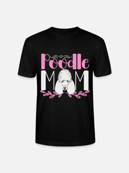 Poodle Mama Dog Poodle Mama - Stanley/Stella CRAFTER Unisex Organic T-Shirt - black