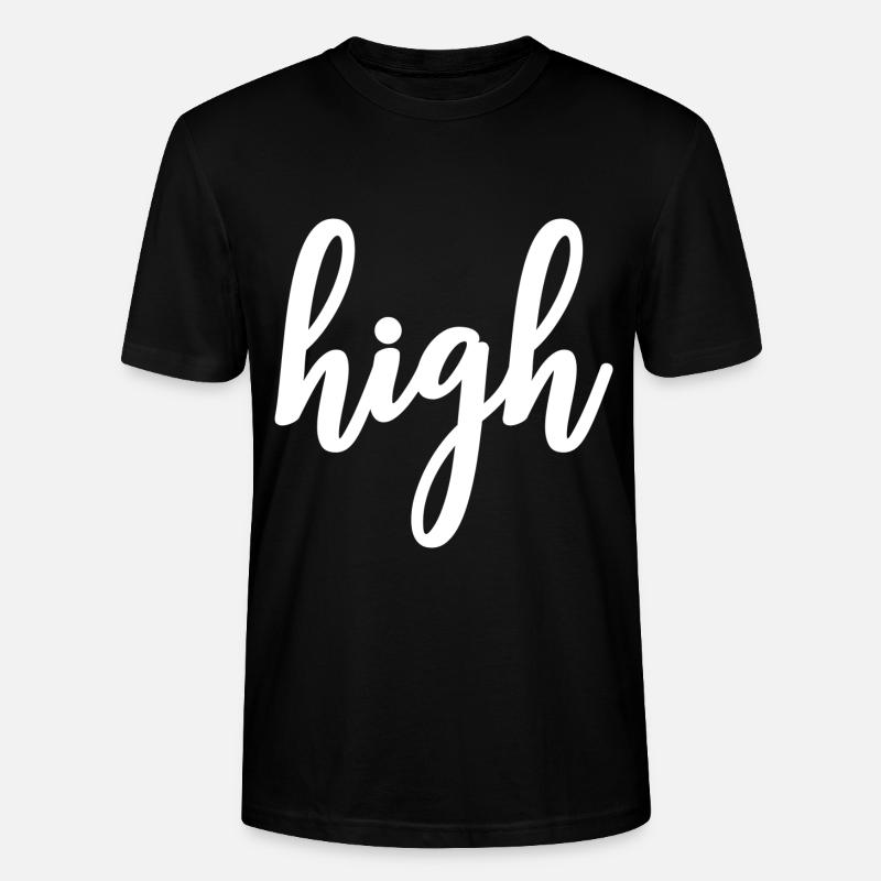 High - Stanley/Stella Unisex Bio-T-Shirt CRAFTER - Schwarz