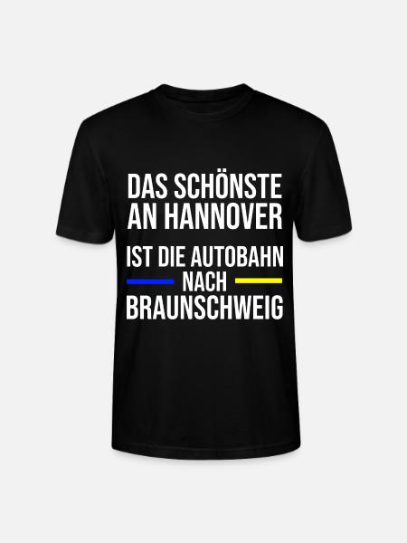 Braunschweig Braunschweiger Fan Fußball Derby - Stanley/Stella Unisex Bio-T-Shirt CRAFTER - Schwarz
