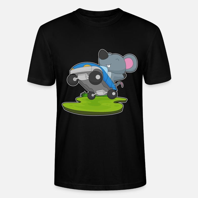 Maus Auto - Stanley/Stella Unisex Bio-T-Shirt CRAFTER - Schwarz