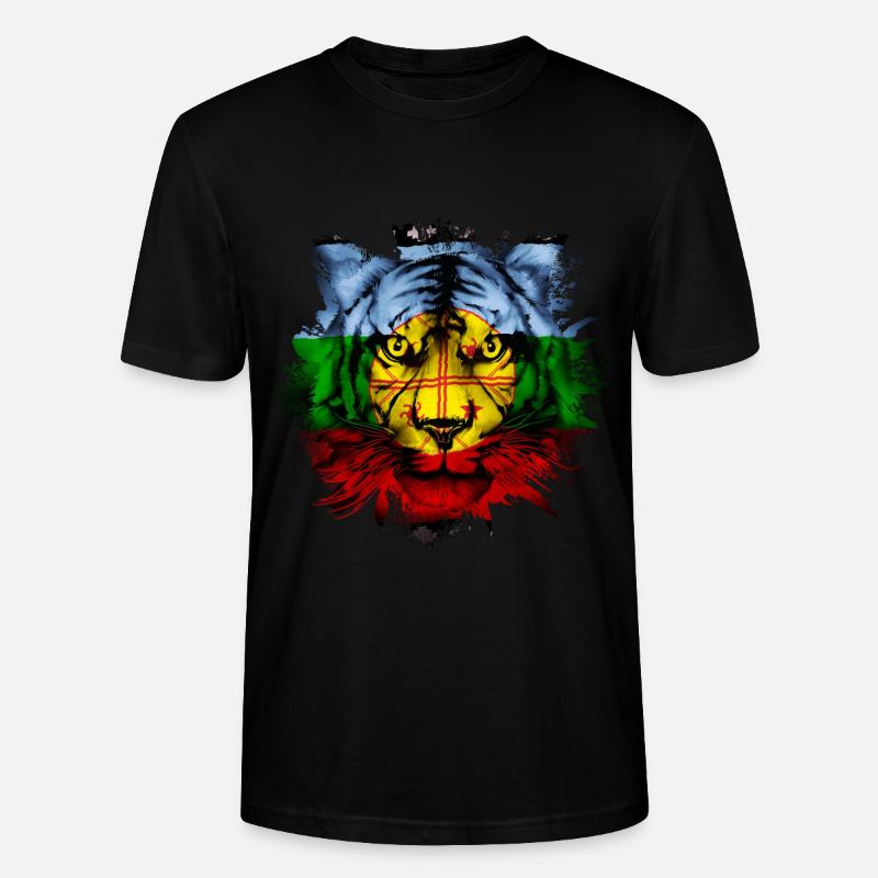 Mapuche - Stanley/Stella Unisex Bio-T-Shirt CRAFTER - Schwarz