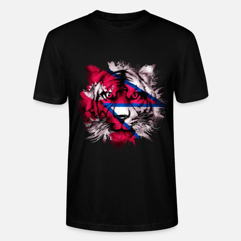 Nepal - Stanley/Stella Unisex Bio-T-Shirt CRAFTER - Schwarz