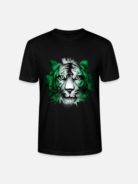 Nigeria - Stanley/Stella CRAFTER Unisex Organic T-Shirt - black