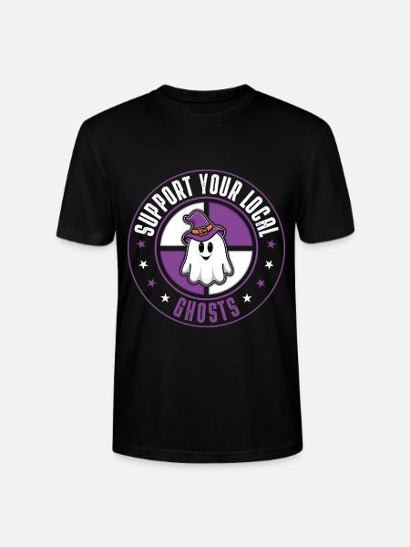Fantômes - T-shirt bio CRAFTER Stanley Stella Unisexe - noir