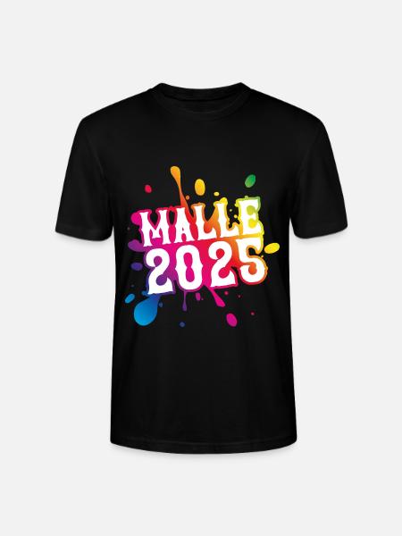 Malle 2025 Klecks - Stanley/Stella Unisex Bio-T-Shirt CRAFTER - Schwarz