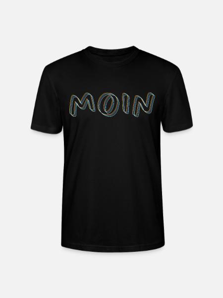 moin - Stanley/Stella Unisex Bio-T-Shirt CRAFTER - Schwarz