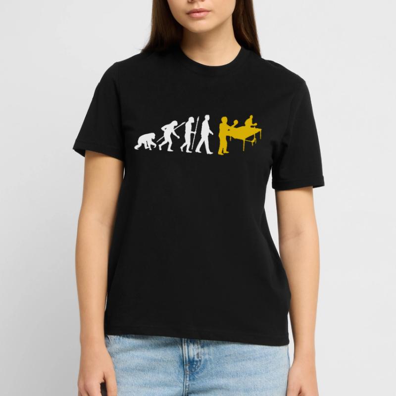 Evolution Table de ping-pong T-shirt bio CRAFTER Stanley Stella Unisexe
