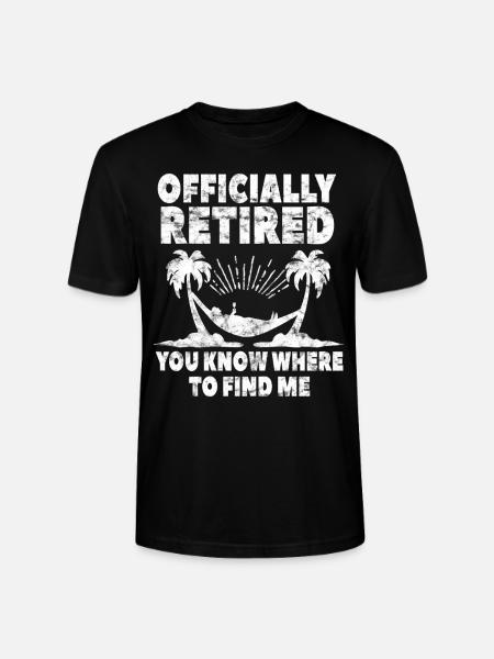 Pensioneret ferie hængekøje pensionist pensionering - Stanley Stella CRAFTER unisex økologisk-T-shirt - sort