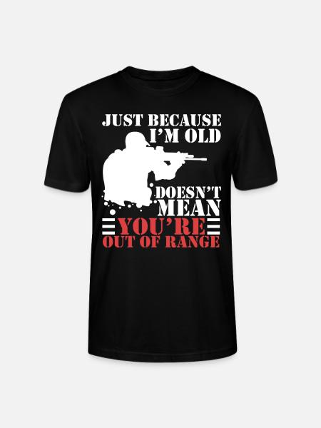 Sniper Sniper Veteran Gift Idea - Stanley/Stella CRAFTER Unisex Organic T-Shirt - black