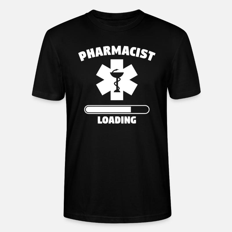 Pharmacist Loading Pharmacy Technician Medical - Stanley/Stella Unisex Bio-T-Shirt CRAFTER - Schwarz