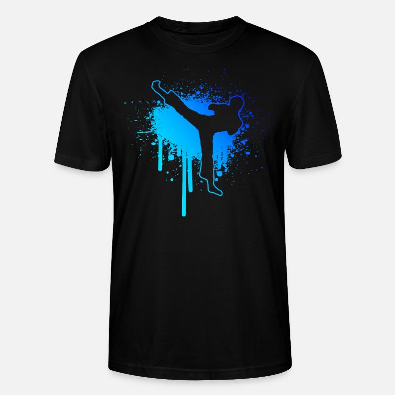 Kickboxing Kickboxing Boxe masculine - T-shirt bio CRAFTER Stanley Stella Unisexe - noir