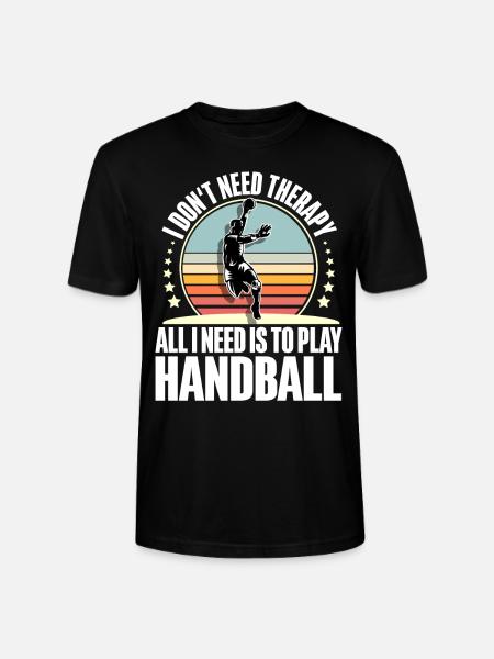 Handball Handball players - Stanley/Stella CRAFTER Unisex Organic T-Shirt - black