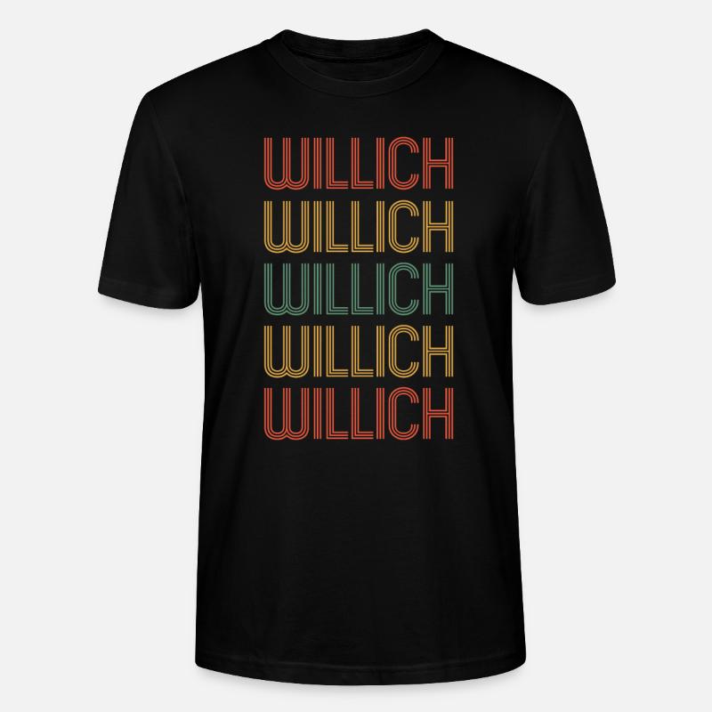 Willicherin Willicher Willich - Stanley/Stella Unisex Bio-T-Shirt CRAFTER - Schwarz
