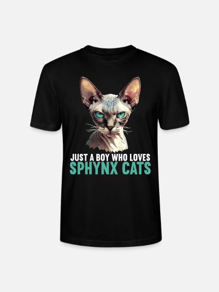 Sphynx Kitten Sphynx Cat - Stanley/Stella CRAFTER Unisex Organic T-Shirt - black