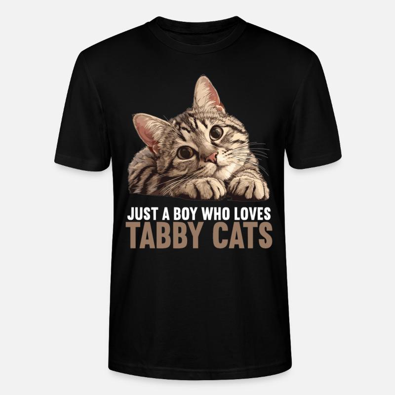 Tabby Kätzchen Tabby Katze - Stanley/Stella Unisex Bio-T-Shirt CRAFTER - Schwarz