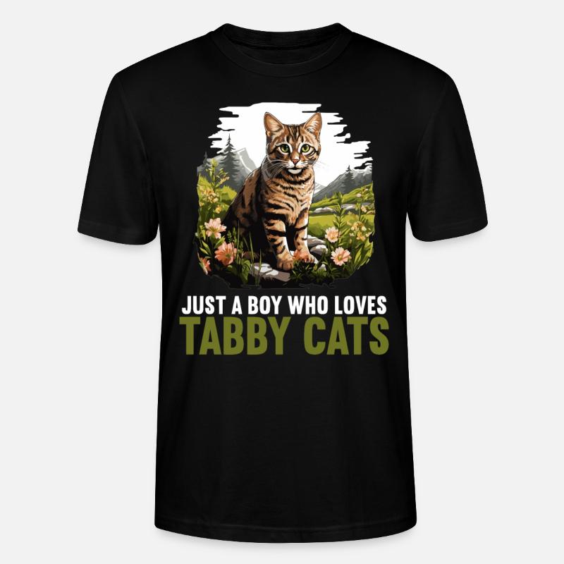 Tabby Kätzchen Tabby Katze - Stanley/Stella Unisex Bio-T-Shirt CRAFTER - Schwarz