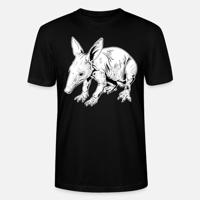 Erdferkeln Erdferkel - Stanley/Stella Unisex Bio-T-Shirt CRAFTER - Schwarz