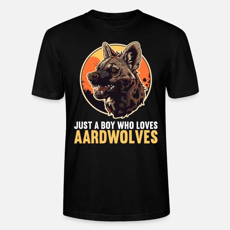 Erdwölfe Erdwolf - Stanley/Stella Unisex Bio-T-Shirt CRAFTER - Schwarz