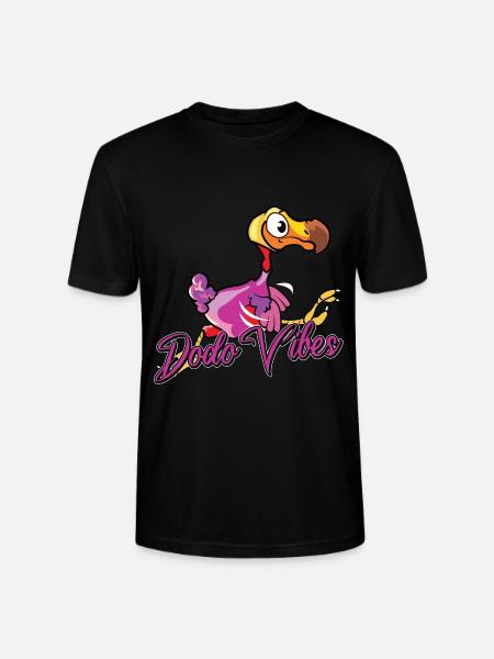 Dodo Mauritius Bird Dronte - Stanley/Stella CRAFTER Unisex Organic T-Shirt - black