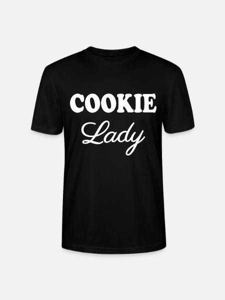 Cookie Lady - Stanley/Stella Unisex Bio-T-Shirt CRAFTER - Schwarz