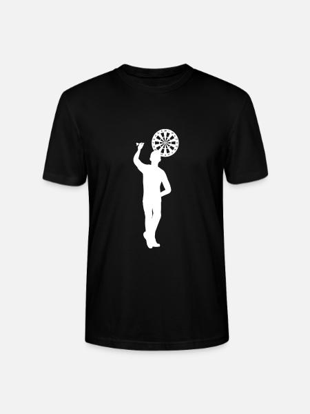 Dart Left Handed - Stanley/Stella CRAFTER Unisex Organic T-Shirt - black