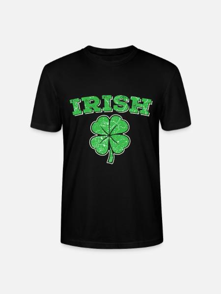 Irland irisch Ire - Stanley/Stella Unisex Bio-T-Shirt CRAFTER - Schwarz