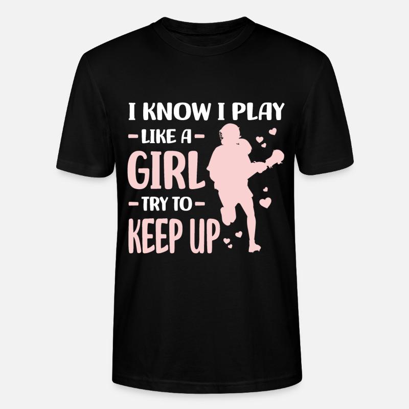 Joueurs de crosse - T-shirt bio CRAFTER Stanley Stella Unisexe - noir