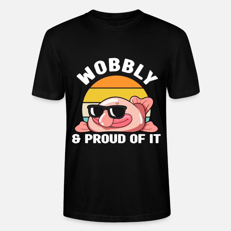 Blobfisch - Stanley/Stella Unisex Bio-T-Shirt CRAFTER - Schwarz