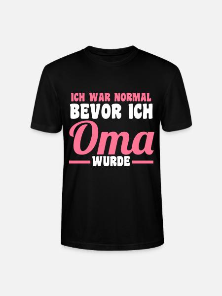 Großmutter Großmama Omi Oma - Stanley/Stella Unisex Bio-T-Shirt CRAFTER - Schwarz